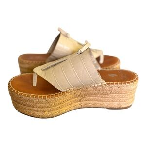 Franco Sarto A-MALIA Espadrille Sandal – Size 8.5